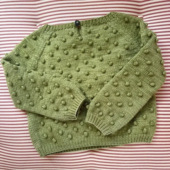 Misha & Puff Original Popcorn Sweater Green - Picture 3 of 3